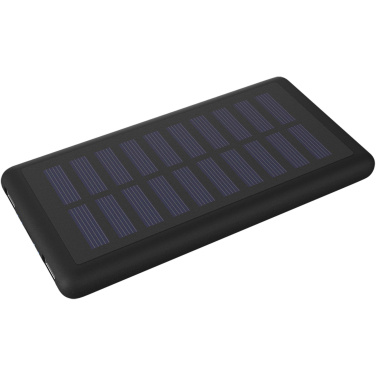 Logo trade promotional giveaways image of: SCX.design P30 8000 mAh light-up solar power bank